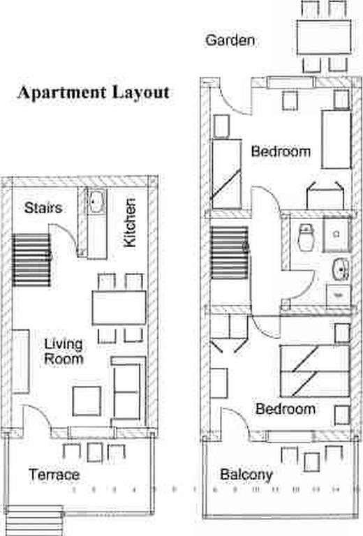 Holiday Home Apartment Tedo クレック エクステリア 写真